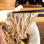 麺麓menroku - ドイツ産ライ麦を配合した蕎麦の様な自家製中細ストレート麺はスープとの相性抜群‼️