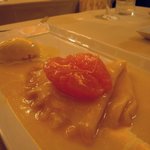 銀座 シェ・トモ - クレープシュゼット(正式名称は失念)