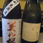 酒徒庵 - 美和桜（広島）、東洋美人（山口）