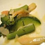 ラール・エ・ラ・マニエール - 野菜と桃のソテー（UP)