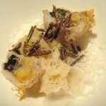 ラール・エ・ラ・マニエール - 和歌山県産 鱧（ハモ）　パルメザンチーズのリゾット サマートリュフがけ（UP)