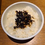 らーめん藪づか - 食べるラー油ご飯