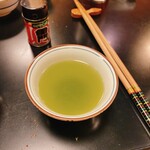 大和 - 最後に緑茶を出してくれました