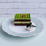 カフェド 巴里苑 - 抹茶のケーキ