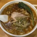 我流担々麺 竹子 - この、ちょっぴりザーサイに負けました