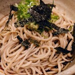 そば切り てらうち - 冷たい蕎麦