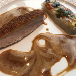 RESTAURANT PRUNIER - 濃厚なオマール海老のソース