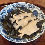 松川 - 鮑とワカメのしゃぶしゃぶ