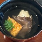 松川 - おこぜ　木耳　バチコ　お椀