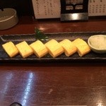 京都紫野 酒味 おおもりや - ふわっふわの出汁たっぷり、一番人気・出し巻き玉子