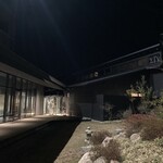 雲仙宮崎旅館 - 夜の庭園