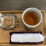 雲仙宮崎旅館 - 小豆と柚木の羊羹　雲仙の和紅茶