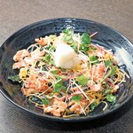 [May Recommendation] Sakura Shrimp Tempura Chirashi Soba