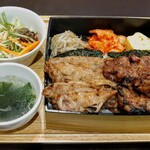 240512090 - ブリスケ・牛カルビ定食（ごはん大盛り）¥1155