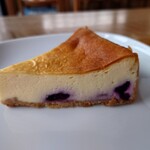 cafe さくら - ブルーベリーチーズケーキ(400円）