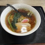 田舎食堂 - ラーメン　¥600