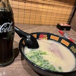 一蘭 - お子様ラーメンとコーラ