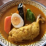 Ajito Ya - 黒糖のコクのある甘さが広がるスープカレー！20番でも辛いです(*´罒`*)♥️