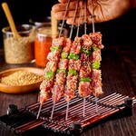 Beef black pepper flavored skewer (1 skewer)