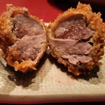 とんかつ 太志 - どろぶた 一口ひれかつ550円