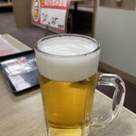 Washoku Resutoran Tonden - 生ビール　飲み放題
