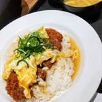 Matsunoya - 《中華風あんかけロースカツ丼》（大盛）税込￥690❣（大盛だから少し高かったかも❔レシート無くした…(T_T)）