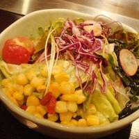 さこん 本店 - 野菜サラダ