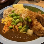 もうやんカレー 利瓶具 - 