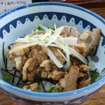 めんくみ - 塩らーめん、肉餃子、チャーシュー丼 ¥1,210