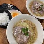 貝と地鶏だしのらぁ麺 ちょろ - 