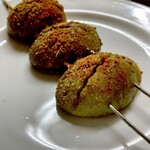 中国料理 栄発 - 烤实蛋。卵の白身だけのような変わった食感