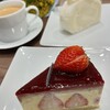 Le Milieu Kamakurayama - フレジュ（ケーキセット 1,100円 税込）／マスカルポーネとホワイトチョコの白いロールケーキ（単品 518円 税込）