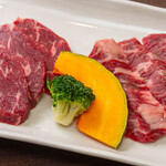 黄昏のどんでん - ハラミ食べくらべセット