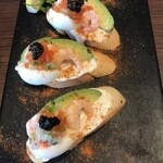 レッドロブスター ユニバーサル・シティウォーク大阪店 - イクラとキャビアのジュエル・スモーブロー　1639円