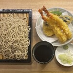 いろり庵 - 2024.03.28 (木)   天せいろそば　1580円（税込）