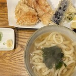 Hanabou - 鶏の天ぷらうどん