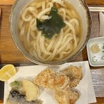 花坊 - 鶏の天ぷらうどん