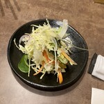 山風木 - 柑橘ドレッシングをかけました。これだけでボウル二杯はいけそう！