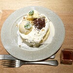 CAFE DULCET - あんこホイップパンケーキ