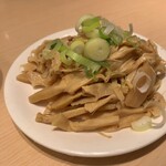 やす - これが美味かった‼️穂先メンマ