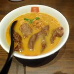 麺屋虎杖 - パーコーカレー担々麺