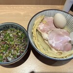 らぁ麺 ふじ田 - 特製つけ麺〜濃厚昆布水添え〜
