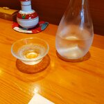 寿司栄 華やぎ - 満寿泉で乾杯