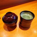 Sushi Ei Hanayagi - お茶とお椀