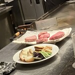 鉄板焼き 太縁 - 