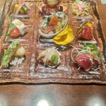 THE DINING シノワ唐紅花＆鉄板フレンチ蒔絵 - 