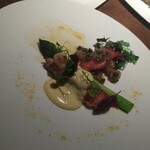 THE DINING シノワ唐紅花＆鉄板フレンチ蒔絵 - 