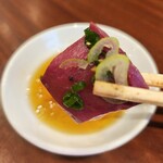 焼肉ホルモン 亀萬 - 鮮度抜群！ハツ刺し