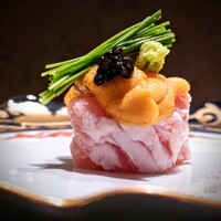 焼鳥 天赦 - 信玄鶏ササミの鶏わさ
