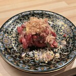 肉料理PINE - ユッケ出汁卵黄ソース